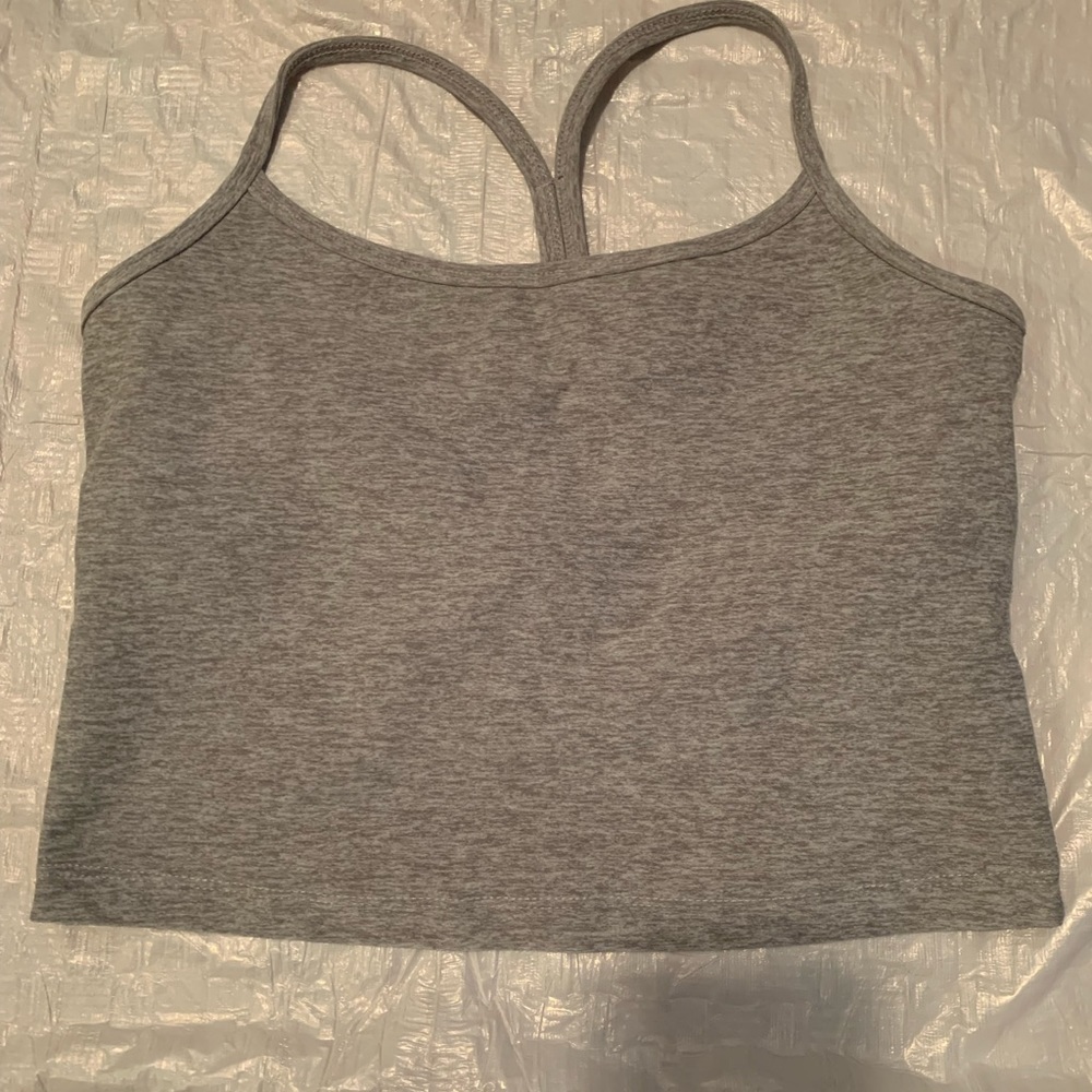 Beyond Yoga slim racer back cropped tank small